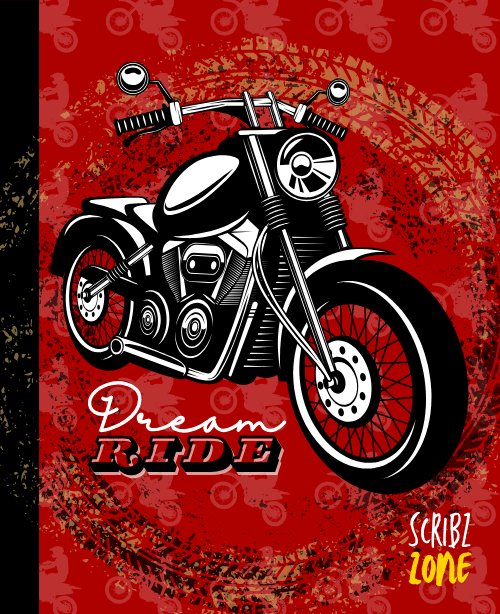 Dream Ride notebook by scribz zone